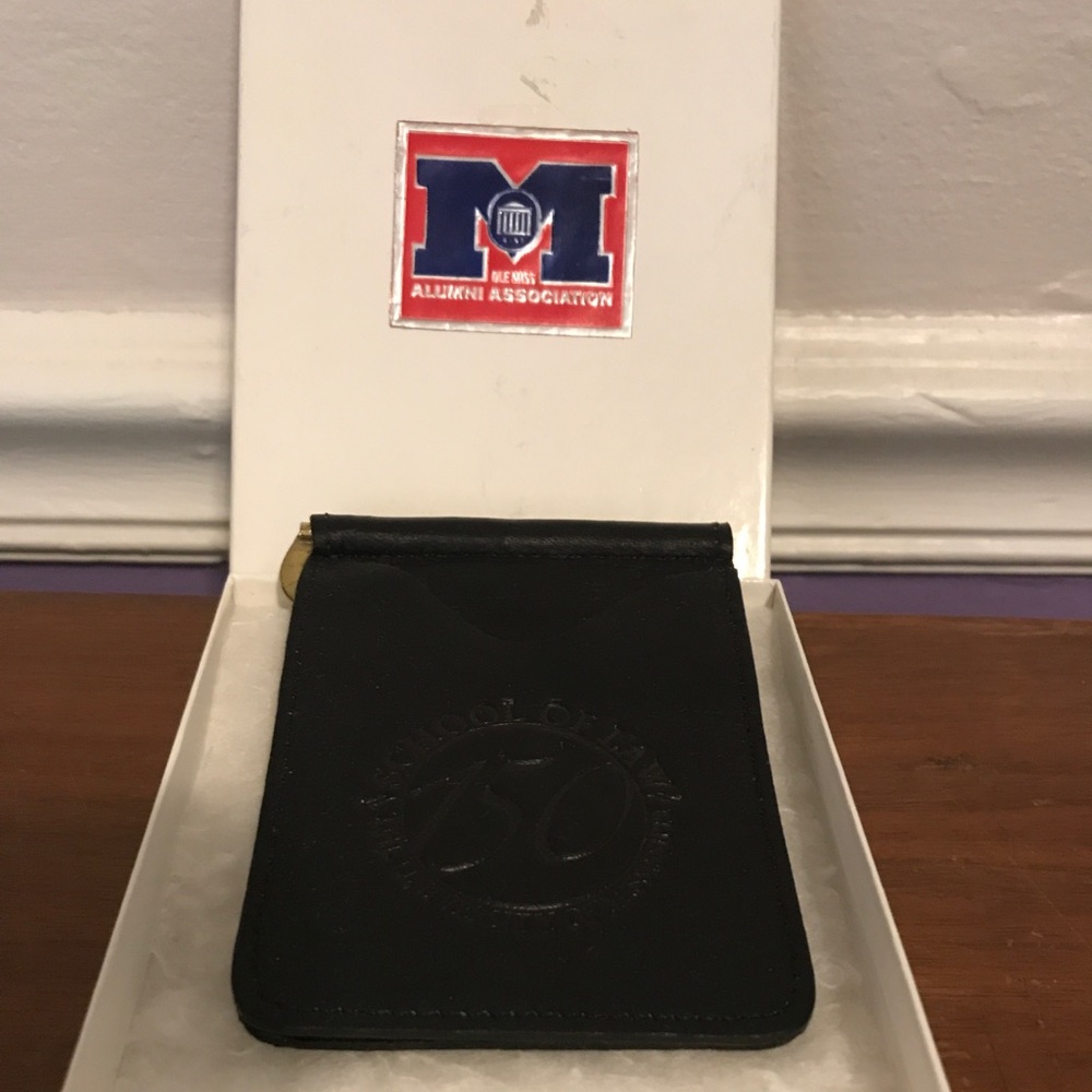 Ole Miss School of Law 150 Year Money Clip